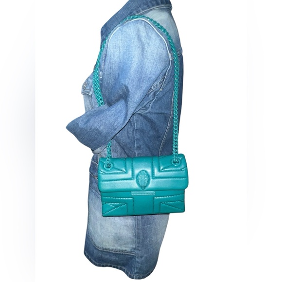 Kurt Geiger London Mini Kensington Quilted Leather Crossbody Bag - Picture 13 of 13